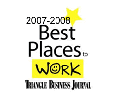 Triangle Business Journal Best Place to Work 2008