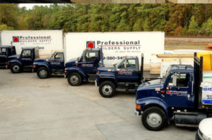 Professional Builders Supply Truck Fleet